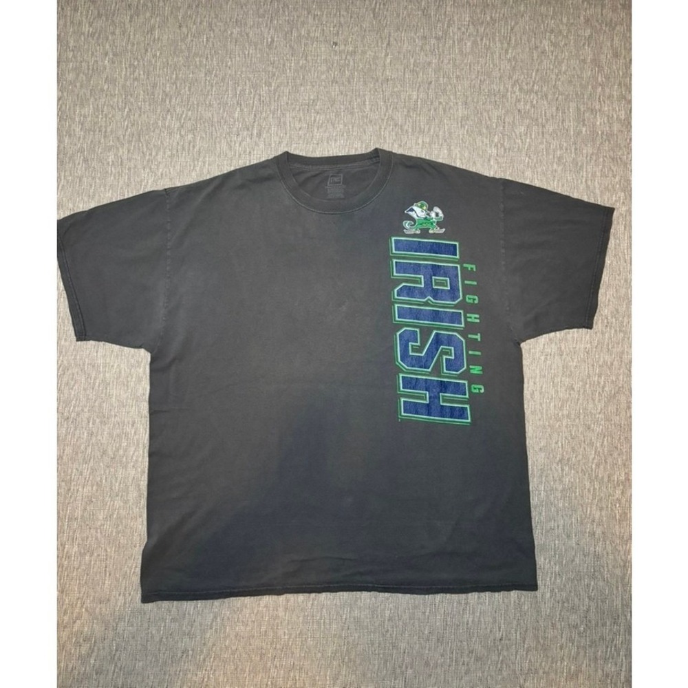 Proedge Notre Dame Fighting Irish T-Shirt Mens XL Black Graphic Tee NCAA